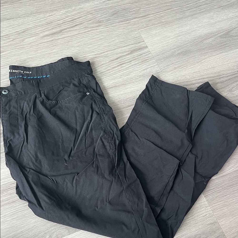 Kenneth Cole Charcoal Men's Dress Pants